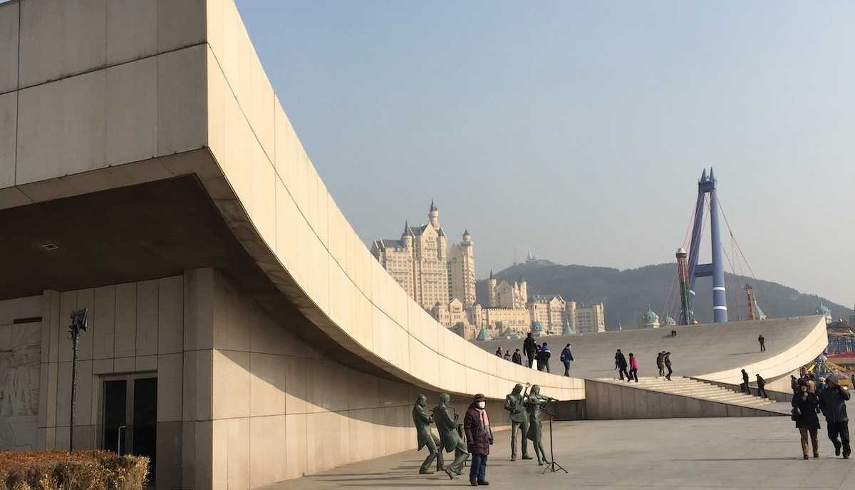 大连星海广场华表