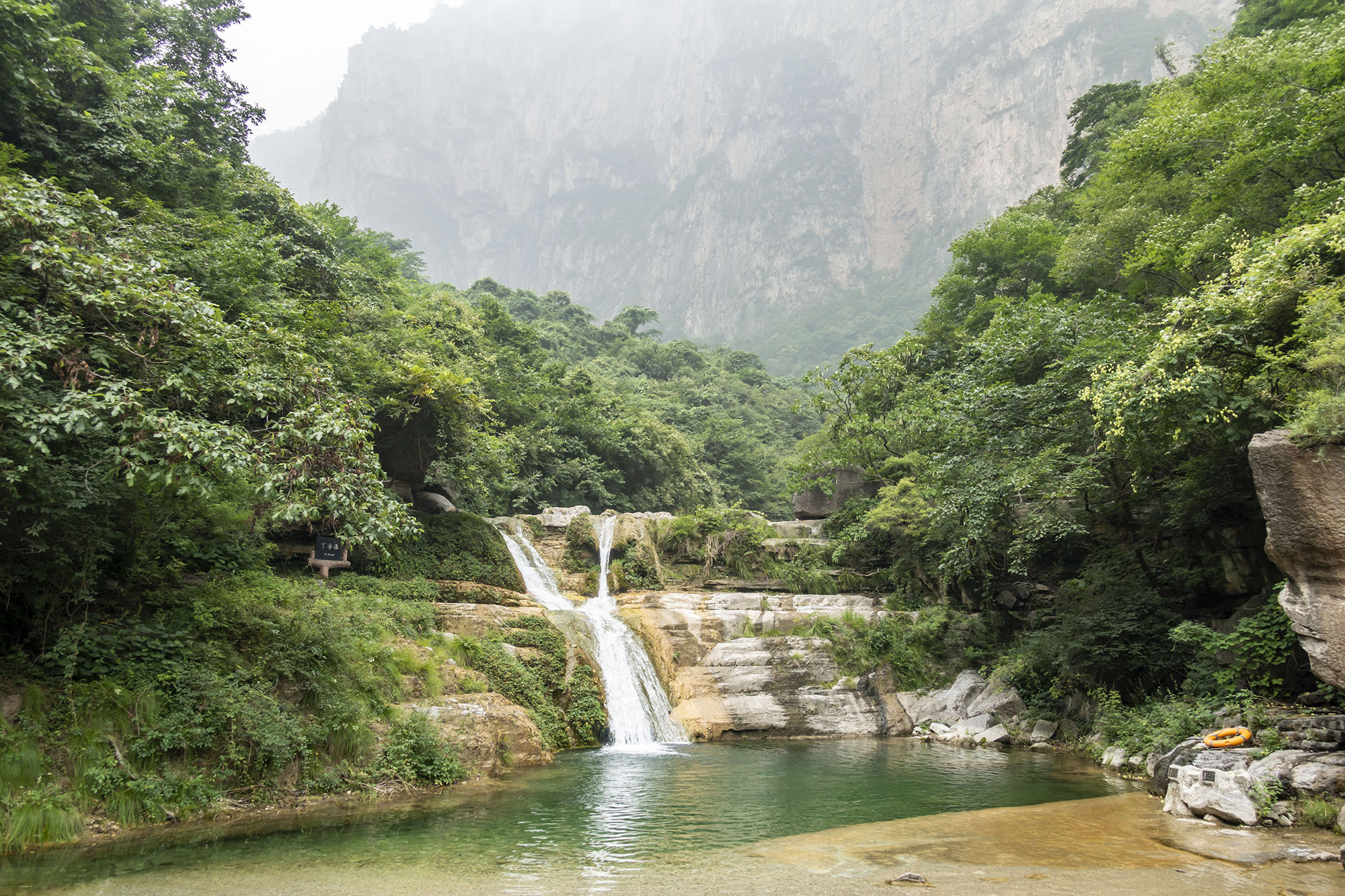 河南焦作云台山-瀑布图片