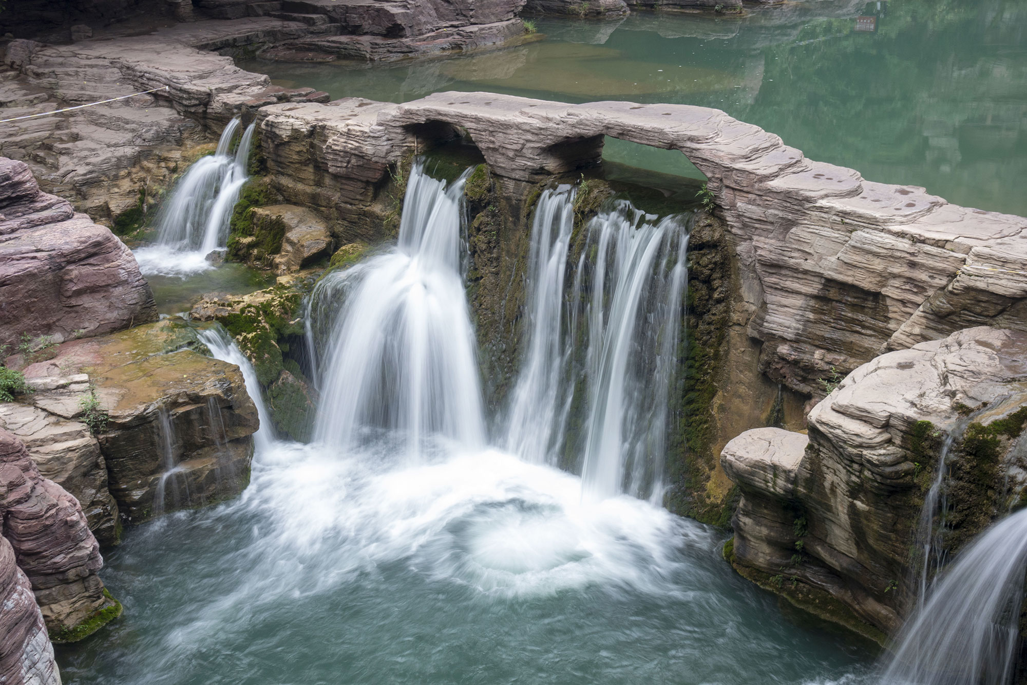 河南焦作云台山-瀑布图片